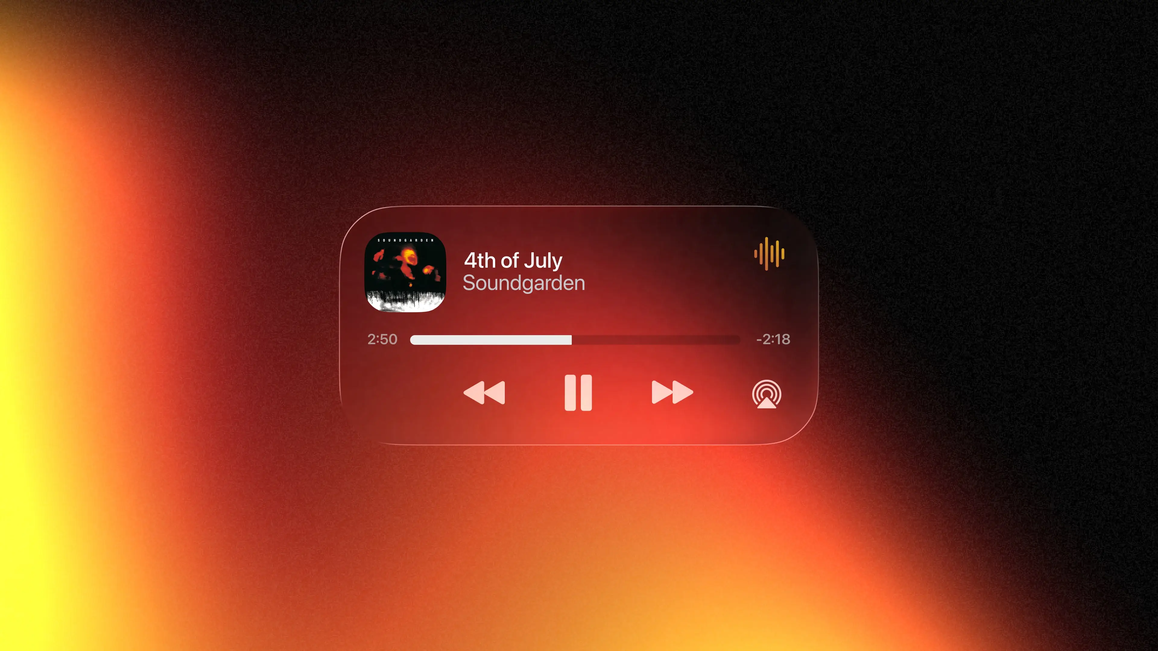 Mobile app UI showing screen with practice timer on a stand